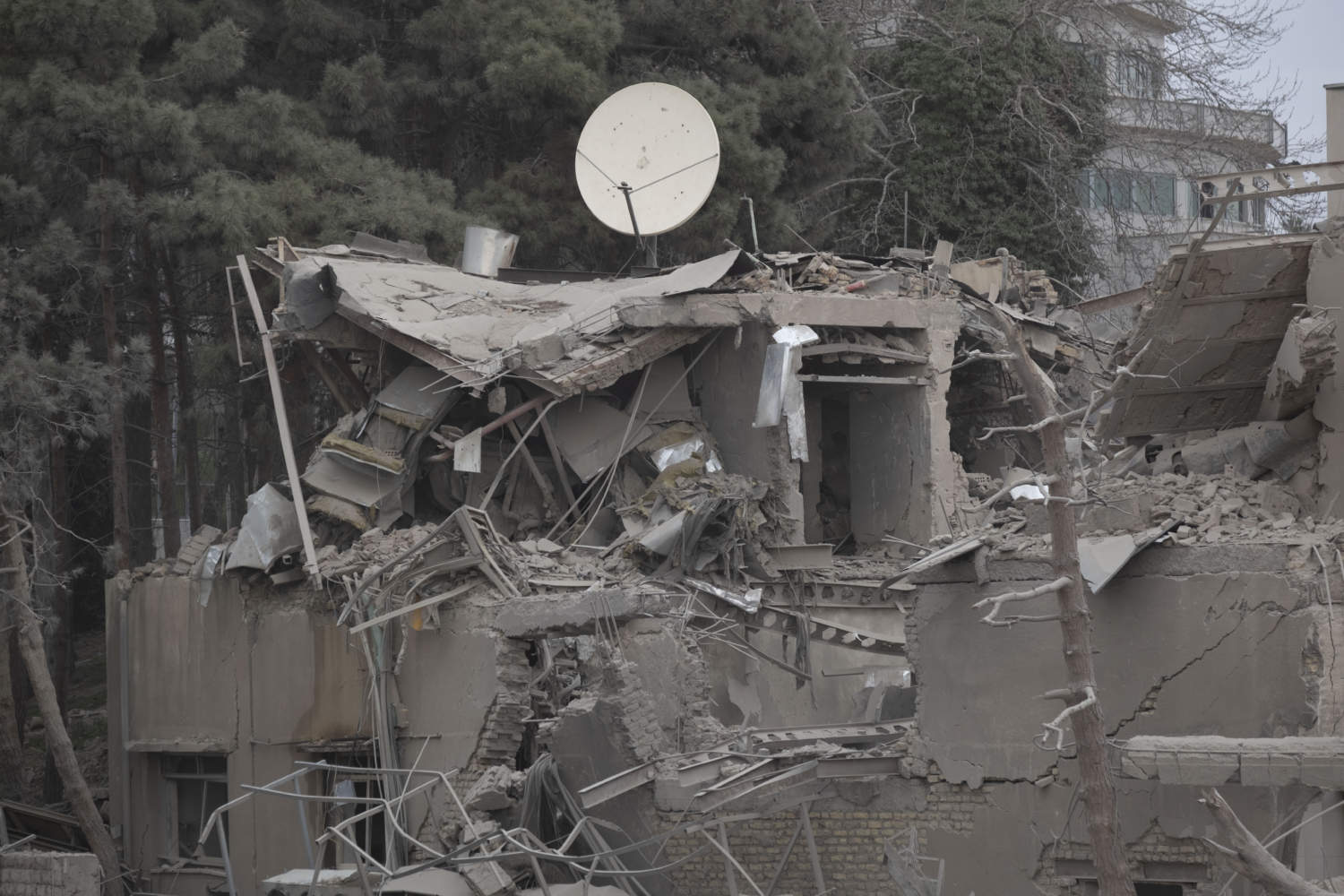 U.s. Israel Attacks On Iran’s State Tv