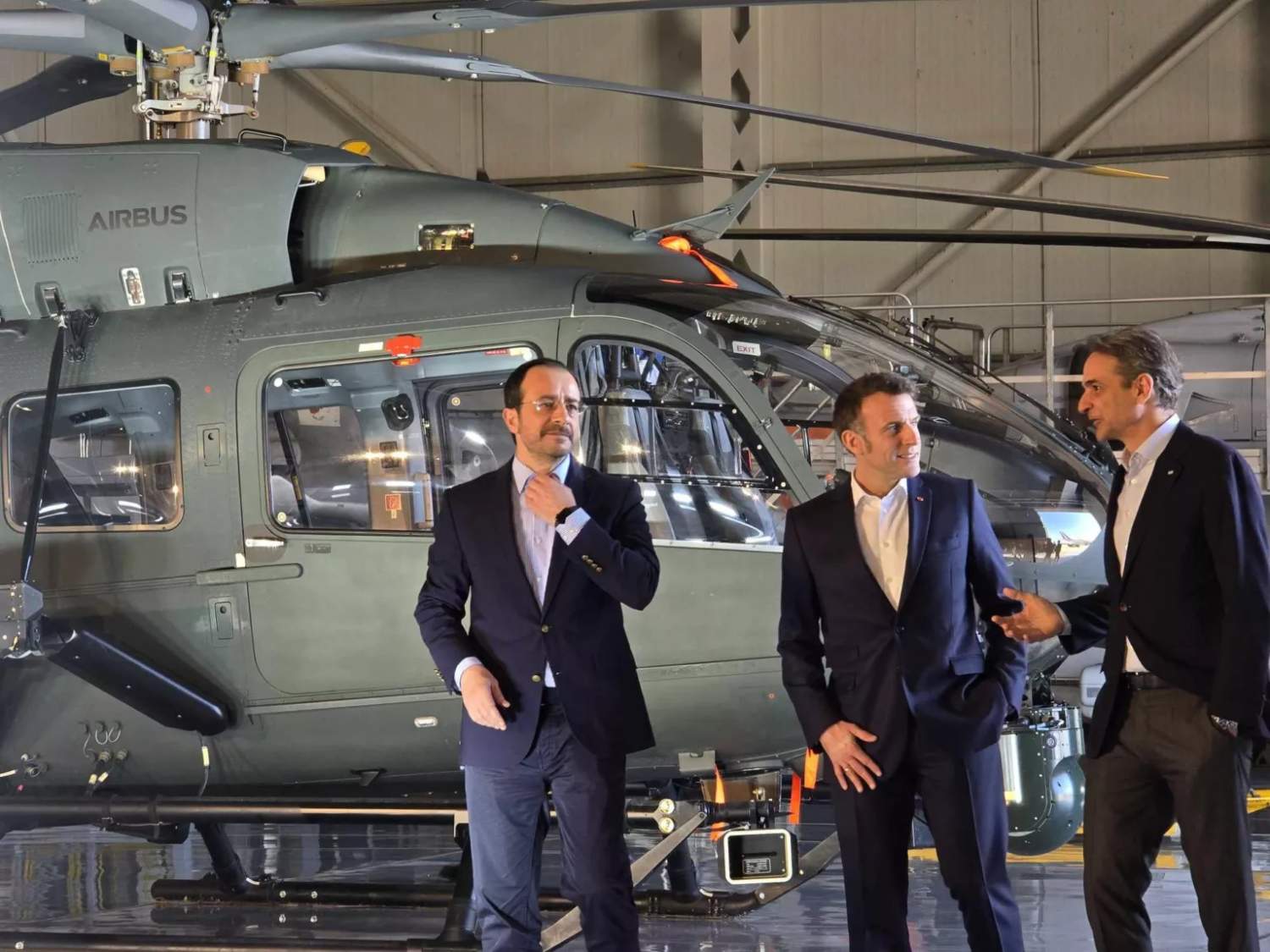 Macron Posts Videos From Cyprus Air Base As France Deploys Warship And Air Defences