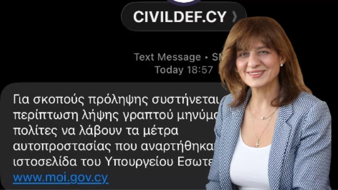 New Sms Alert Test Planned Within Days, Cyprus Civil Defence Chief Says