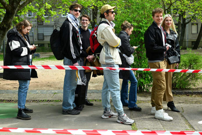 Hungarian Parliamentary Election In Budapest