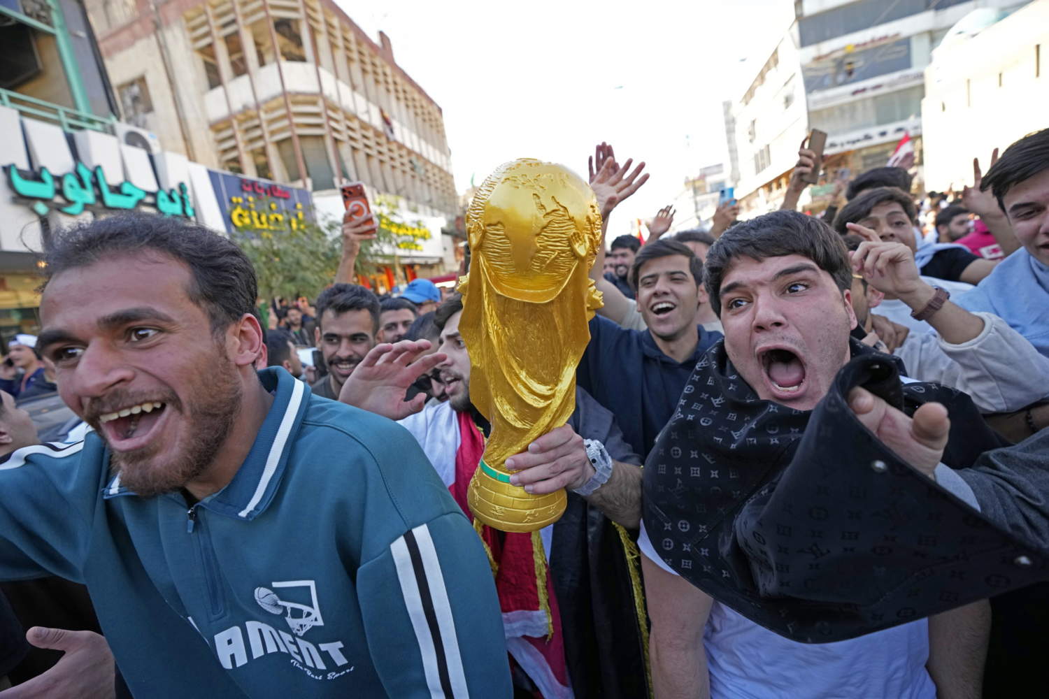 Fans In Baghdad React To Their Team Qualifying For The Fifa World Cup 2026