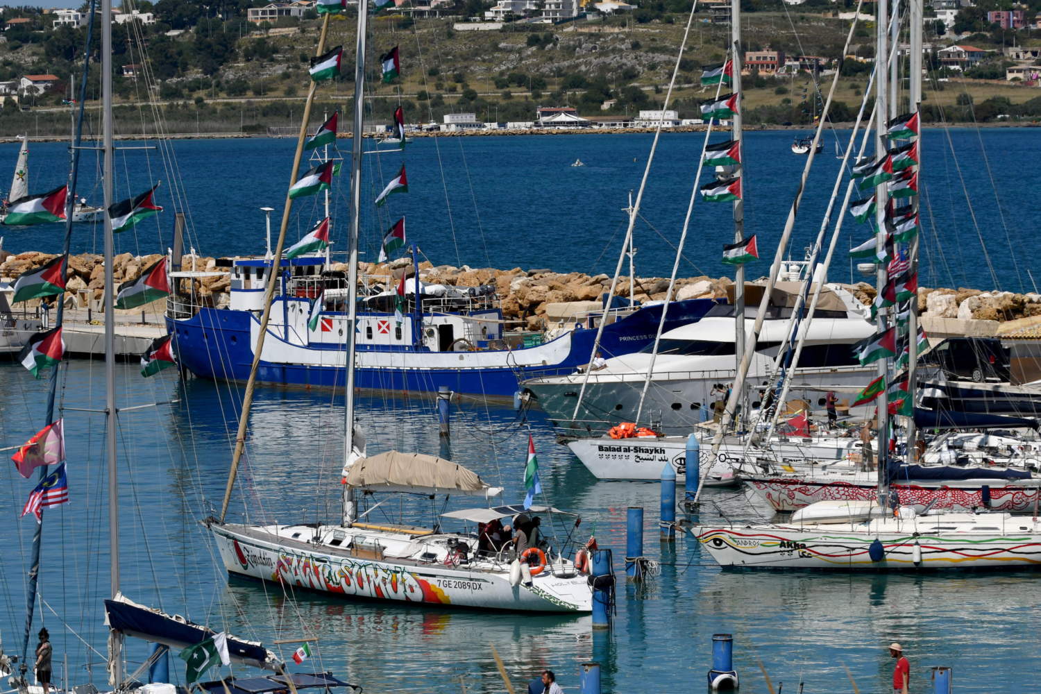 Global Sumud Flotilla Departs Italy To Challenge Gaza Blockade