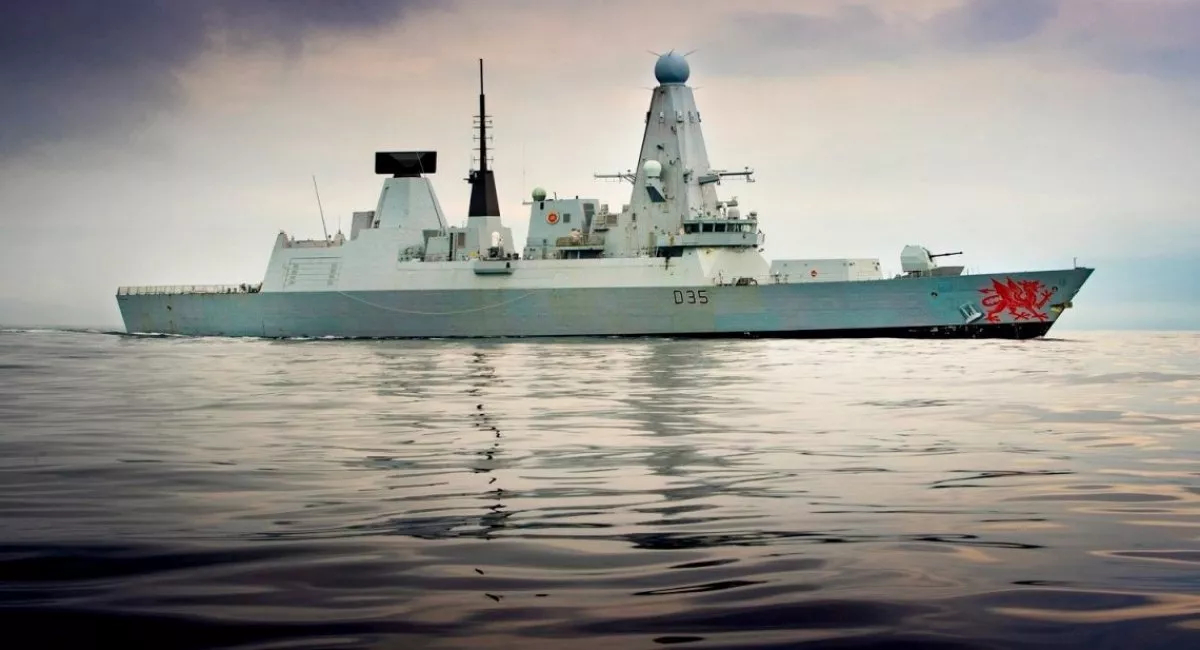 Hms Dragon Broke Down Weeks After Rushed Deployment To Protect Base From Drone Strikes