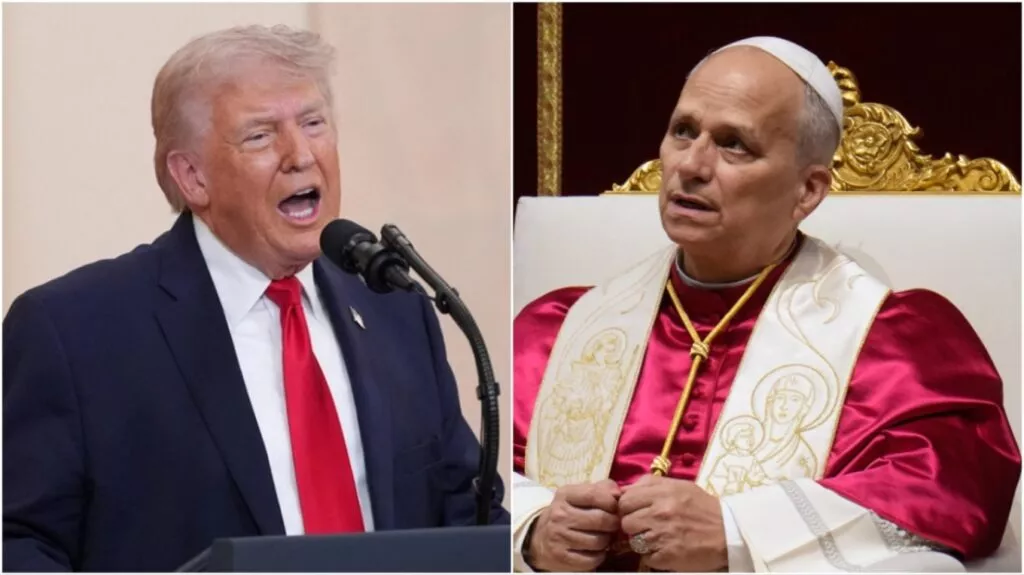 Trump Pope Leo 1024x575