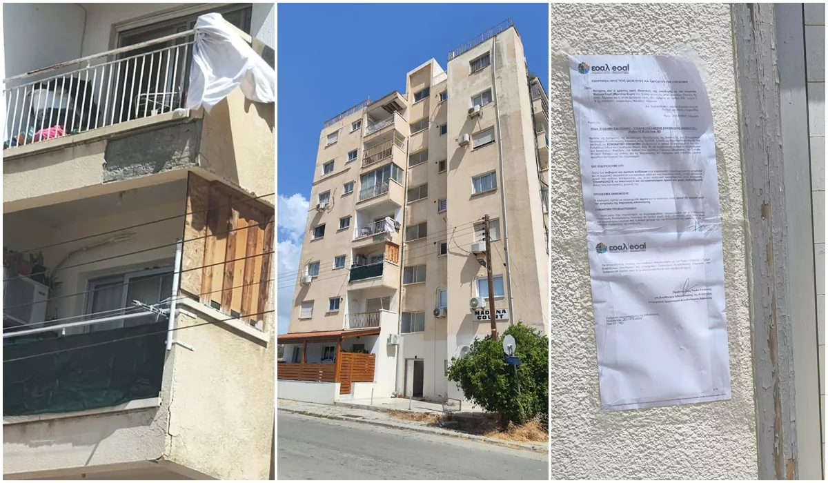 Larnaca Residents Face Evacuation Orders Over Dangerous Buildings Crisis