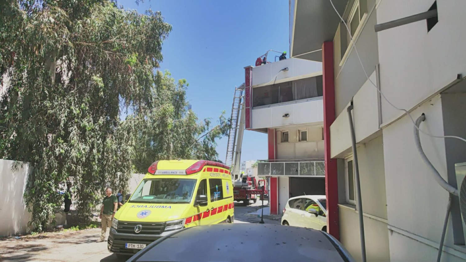 One Critical As Three Fall From Larnaca Building During Migration Raid