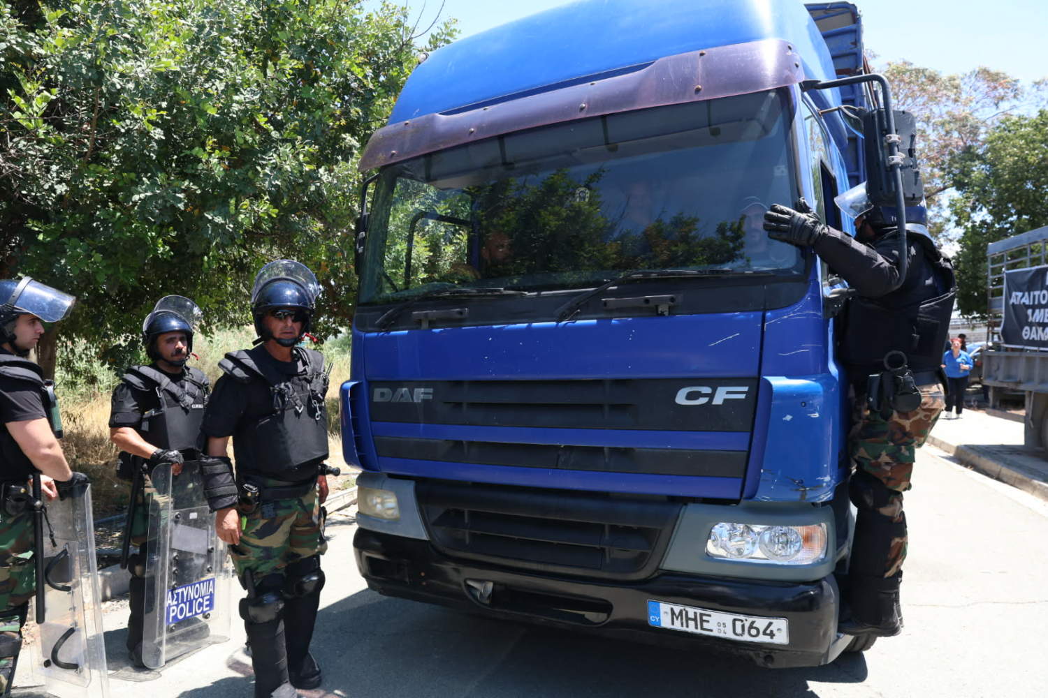 Farmers Protest Nicosia