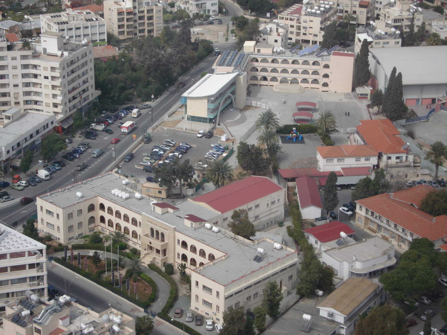 American Academy Of Larnaca Aerial