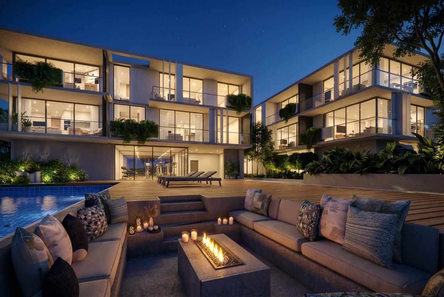 Night View Firepit
