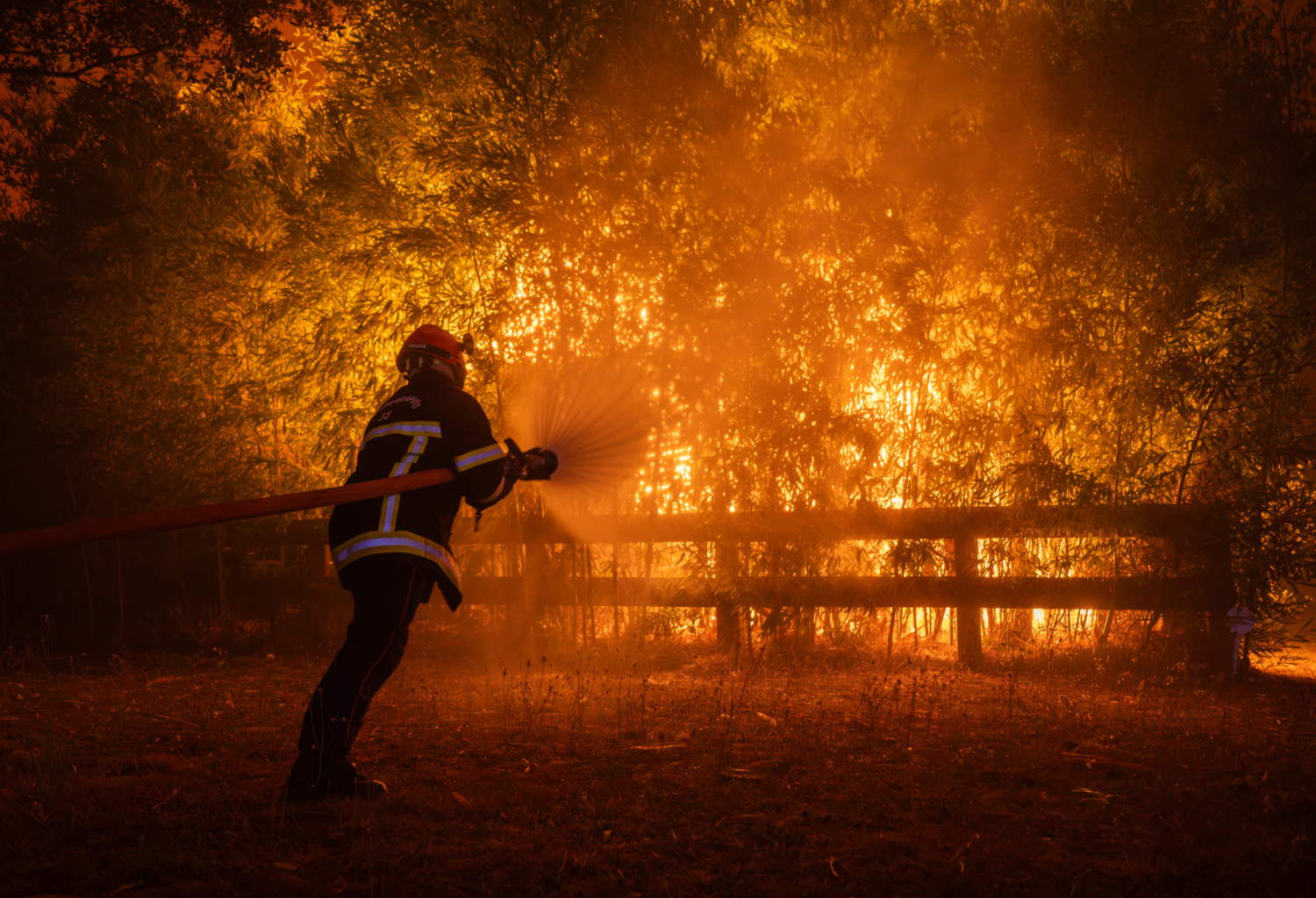 Wildfires Rage In Southern France