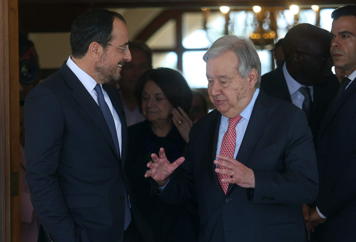 Un Secretary General Guterres Visits Cyprus