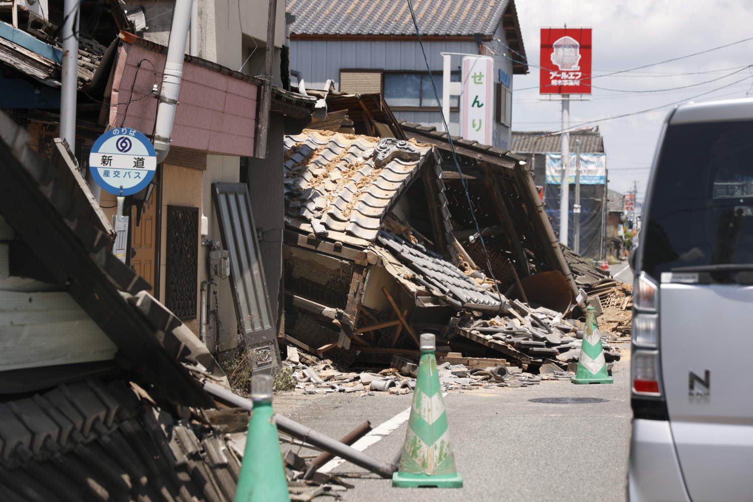 Aftermath Of Powerful Earthquake In Japan's Kumamoto Prefecture