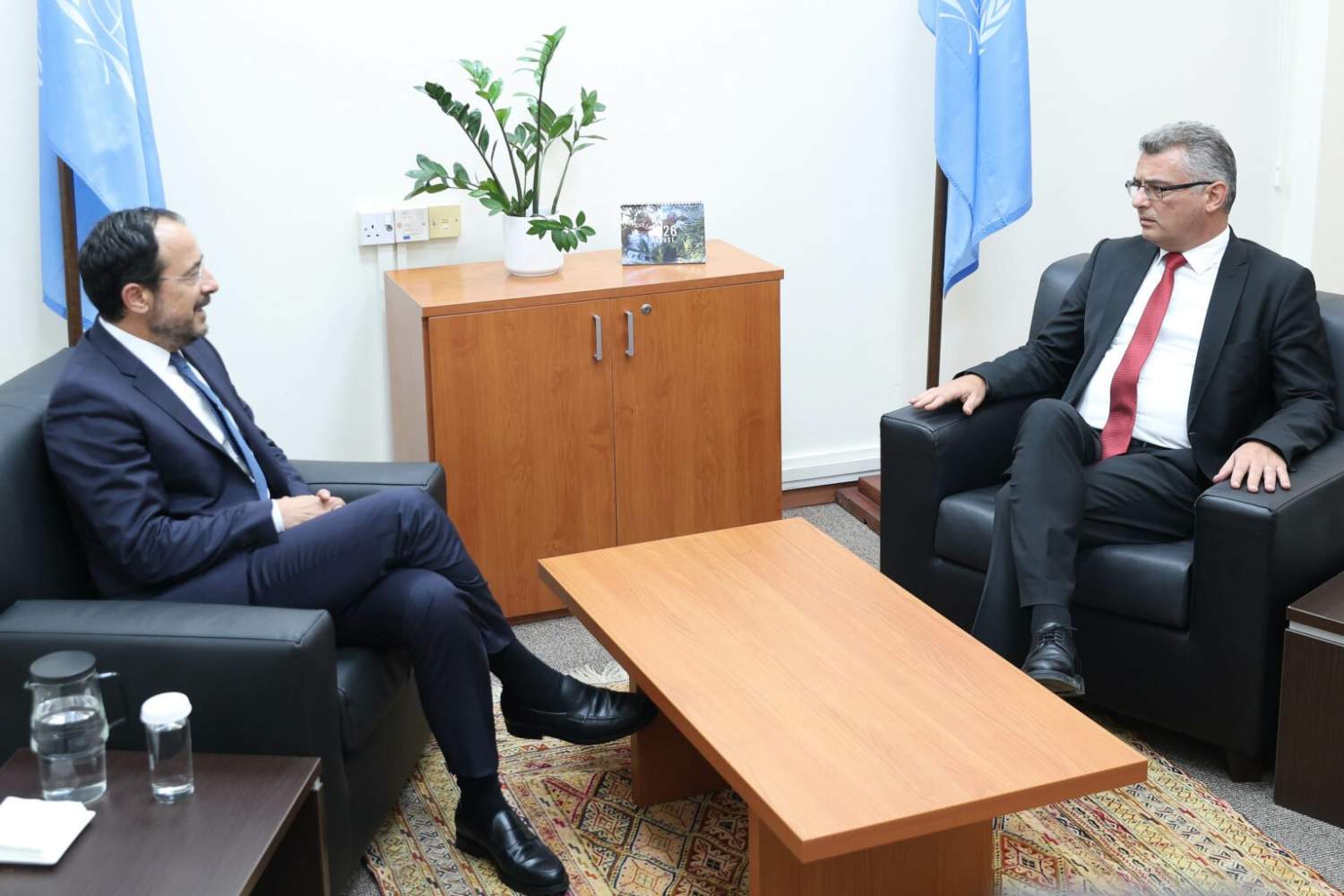 Christodoulides, Erhürman Aim To Keep Momentum With Frequent Talks