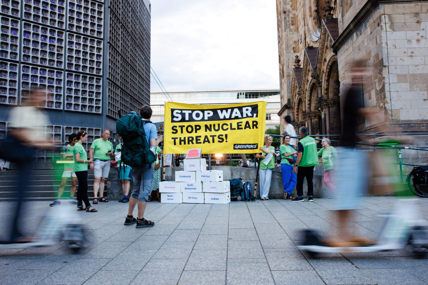 Greenpeace Vigil Commemorates Hiroshima And Nagasaki