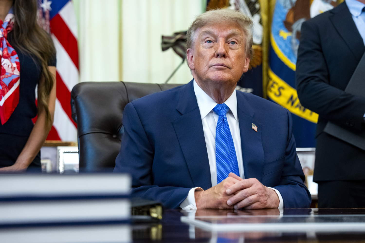 Us President Trump Signs Executive Order On Childhood Vaccines