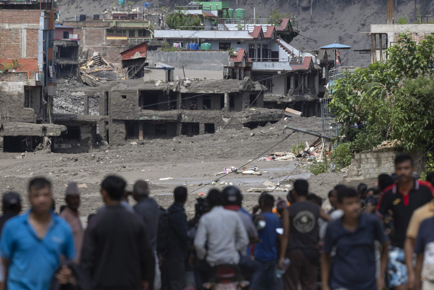 Flash Flood Causes Widespread Destruction In Northern Nepal
