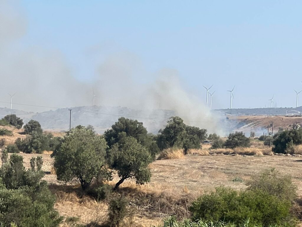 Firefighters Face Deadly Danger From Unexploded Shell In Agia Anna Fire As Anger Mounts