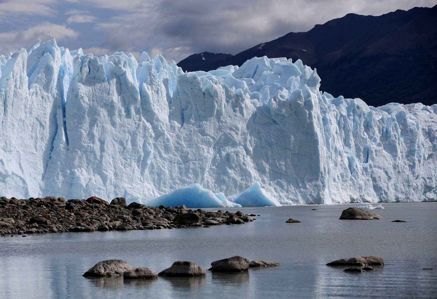 File Photo: Huge Ice Falls At Perito Moreno Glacier In Argentina's Patagonia Region