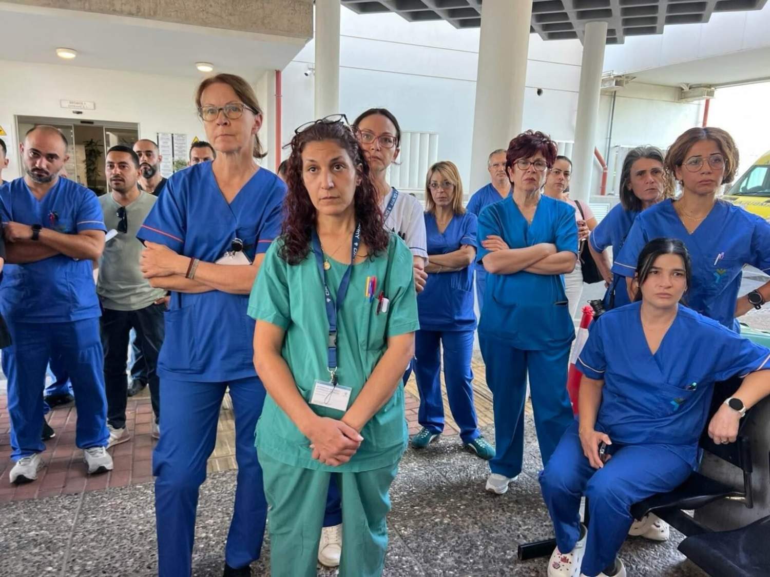 Larnaca Hospital nurses walkout strike September 16 2026