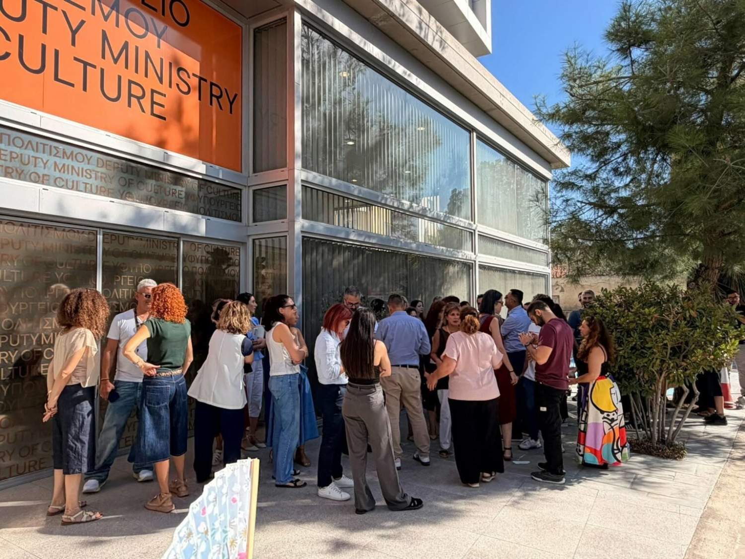 Culture Ministry Staff Walk Out, Citing Hostile Work Environment (photos)