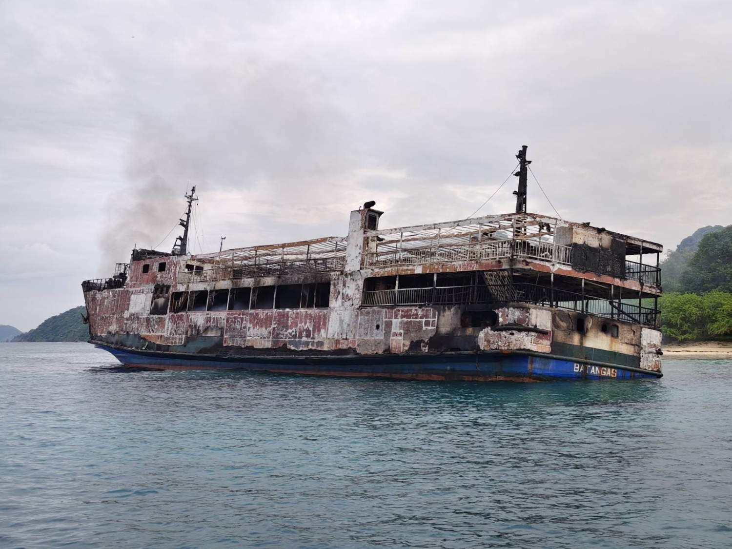 Ferry Fire Off Palawan Leaves Several Dead And Dozens Missing
