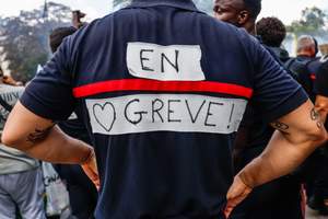 Public Sector Workers Strike And Protest In Paris