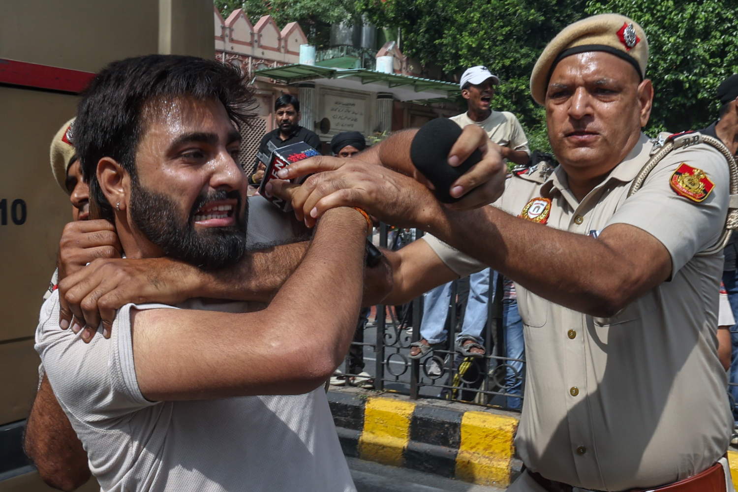 Cjp Protest Demanding Resignation Of Chief Election Commissioner Gyanesh Kumar