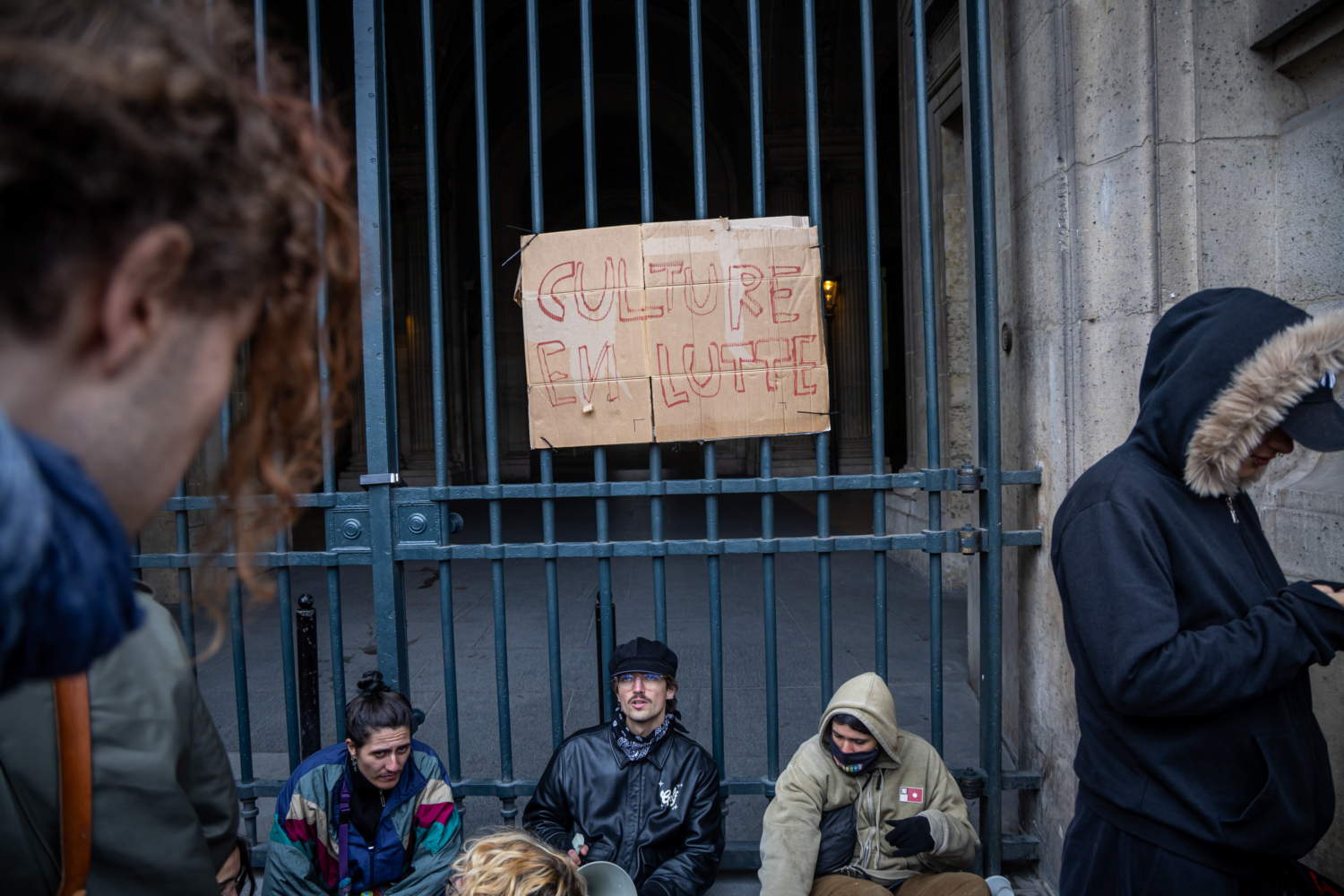 Paris's Louvre Museum Closes For The Day Amid Student And Union Action