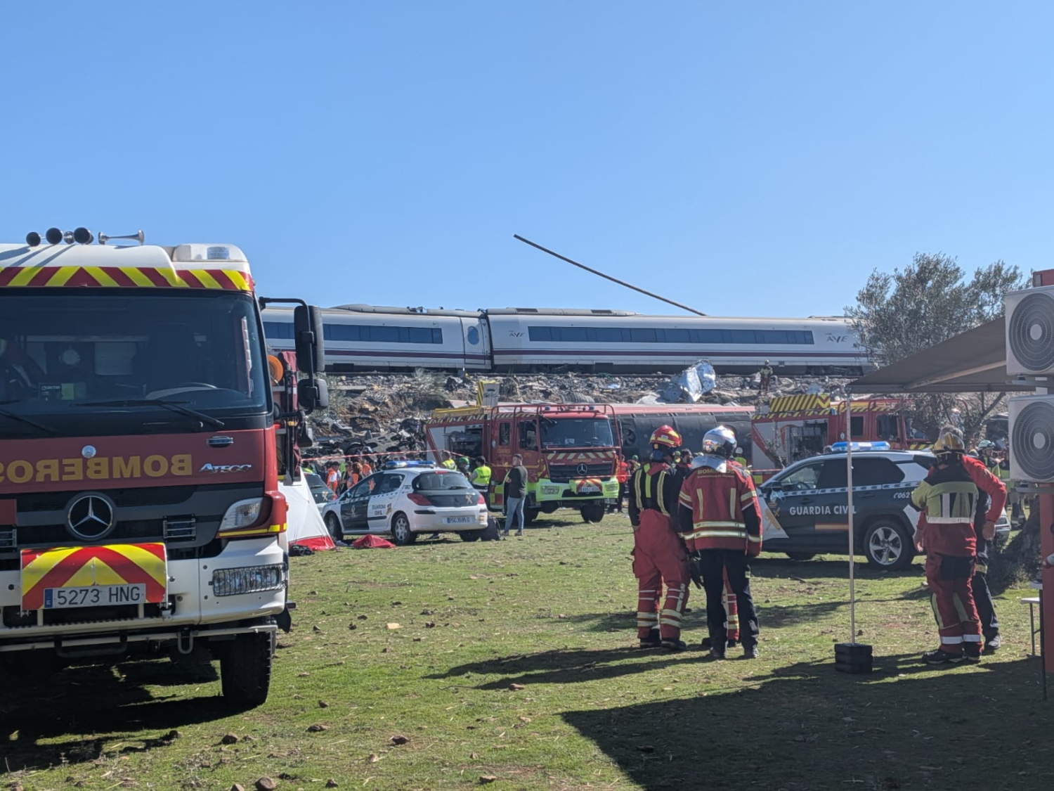 Two High Speed Trains Collide In Southern Spain