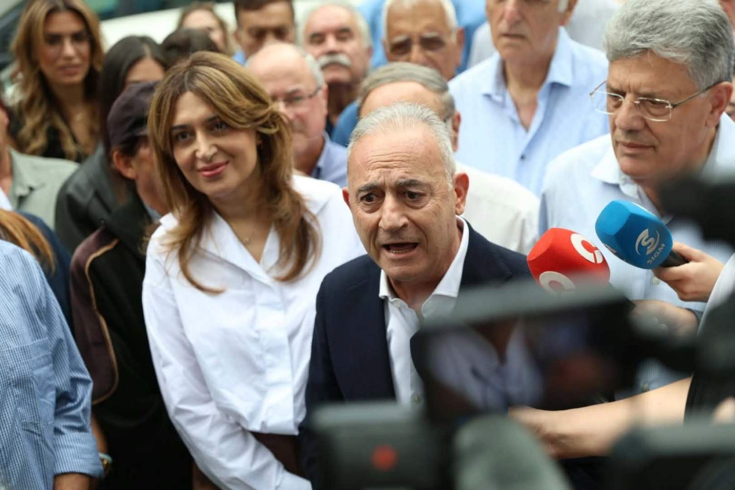 Neofytou Calls For Disy Unity As He Arrives To File 2028 Presidential Bid