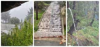 Storms Hit Cyprus, Leaving Roads Slippery And Visibility Poor (videos)