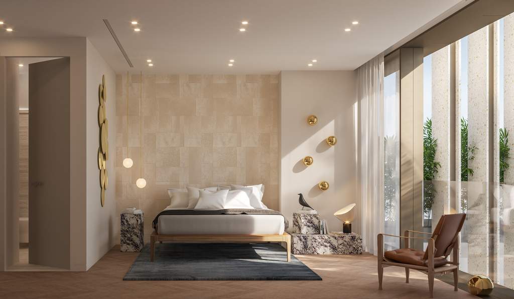 The Landmark Nicosia Residential Tower Master Bedroom Type A