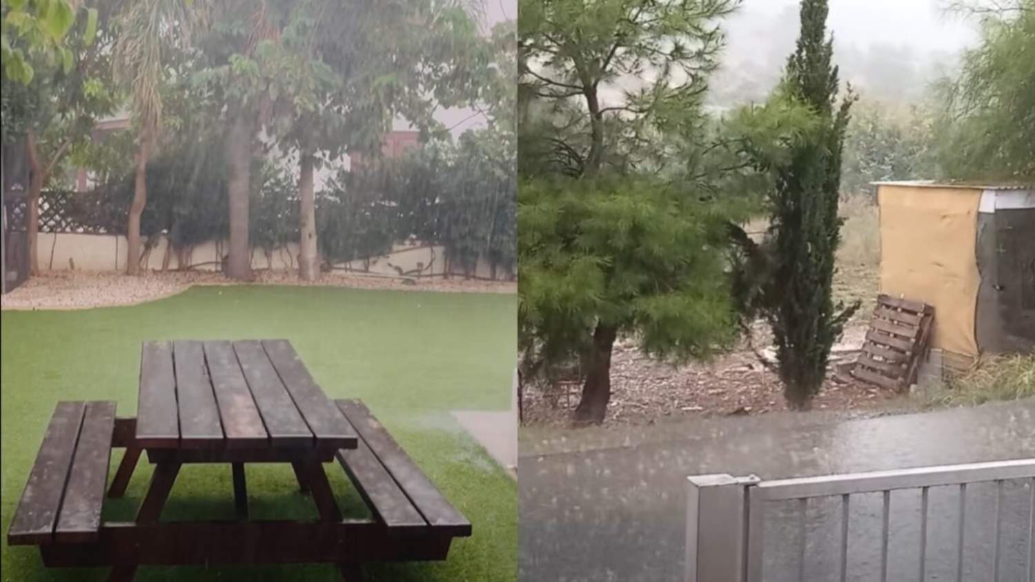 Torrential Rain Lashes Multiple Areas As Police Urge Caution Near Kofinou
