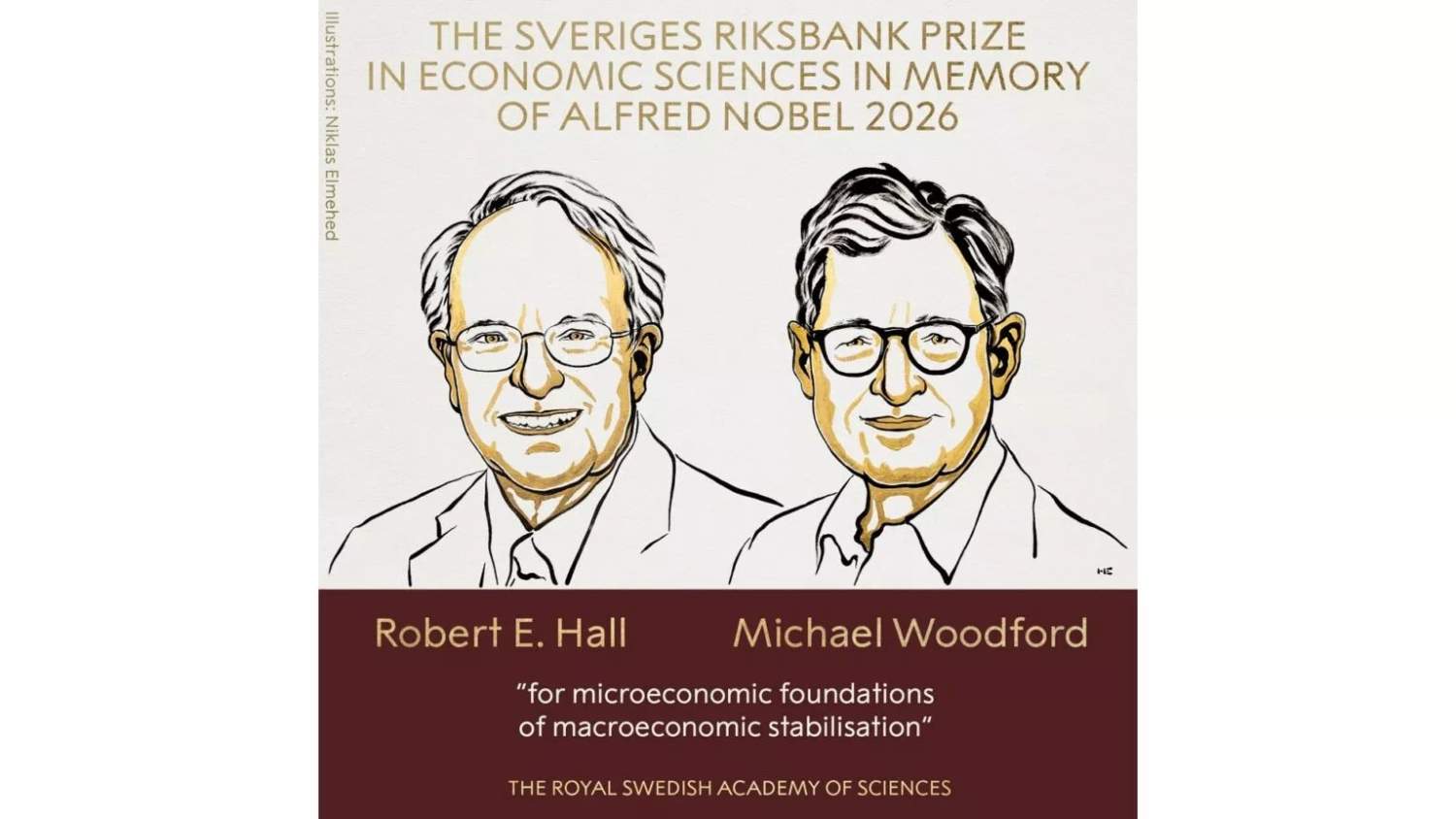 Us Economists Hall And Woodford Win 2026 Nobel Economics Prize