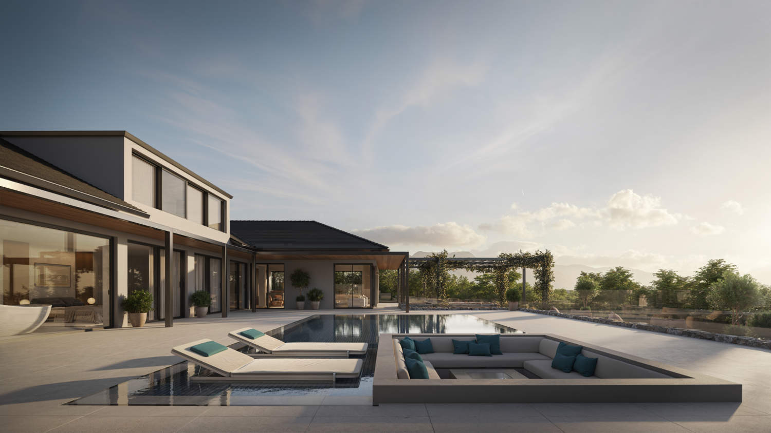 Villa Ftelesia Kornos