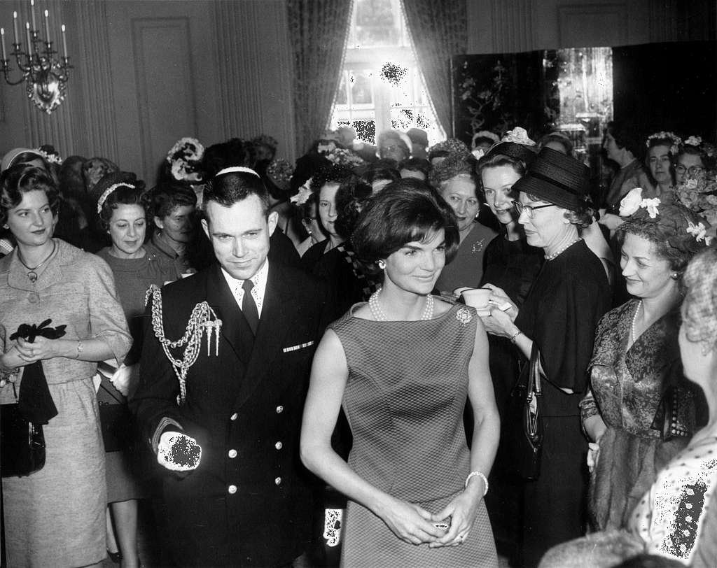 First Lady Jacqueline Kennedy Greets Guests Before A Reception For The Wives 91ed66 1024